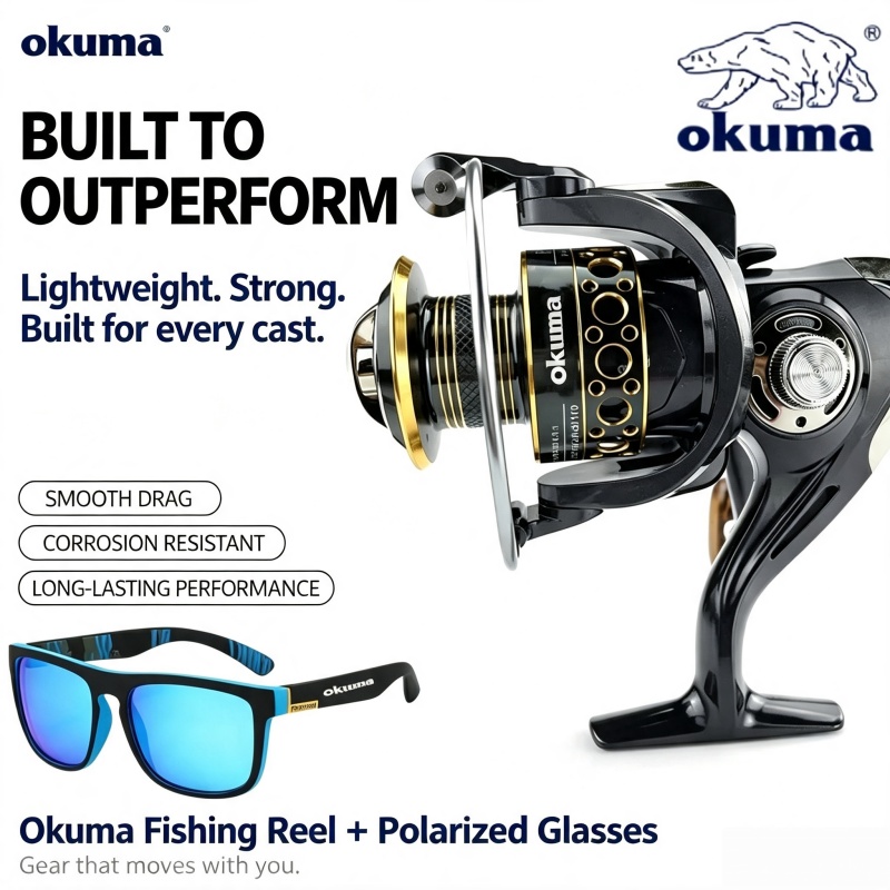 OKUMA-Spinning Reel, MetalUltr - Trolling Reel incelemesi ve fiyatı